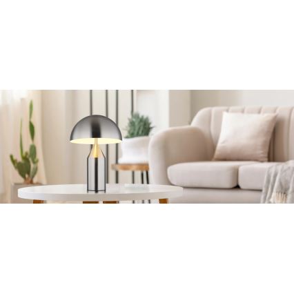 Globo - Bordlampe 2xE27/40W/230V mat krom