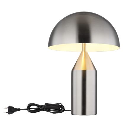 Globo - Bordlampe 2xE27/40W/230V mat krom