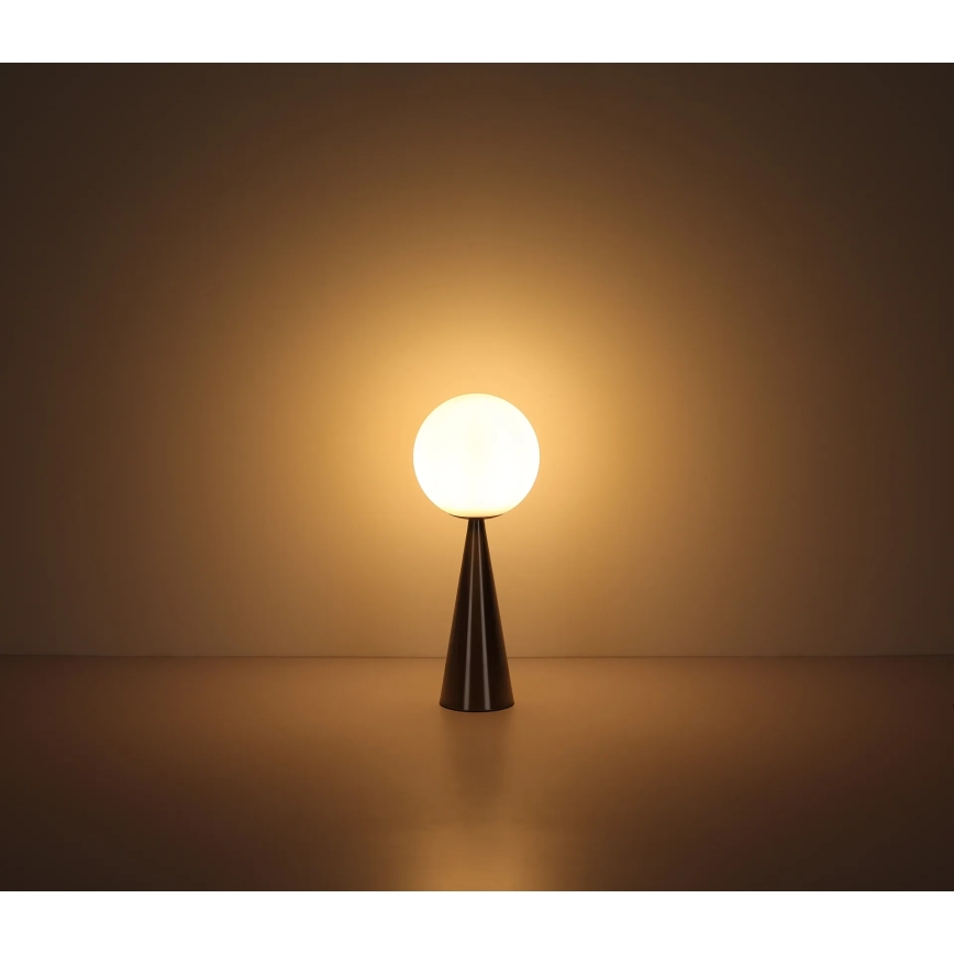 Globo - Bordlampe 1xE27/40W/230V mat krom