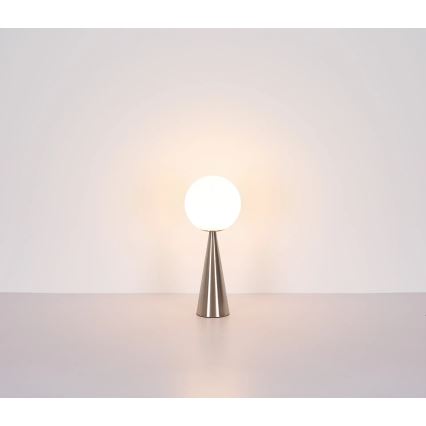 Globo - Bordlampe 1xE27/40W/230V mat krom