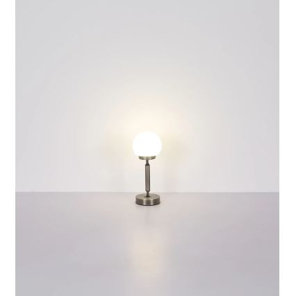 Globo - LED Genopladelig bordlampe m. touch-funktion dæmpbar LED/2,5W/5V 1800mAh 2700/4000/6500K antracit