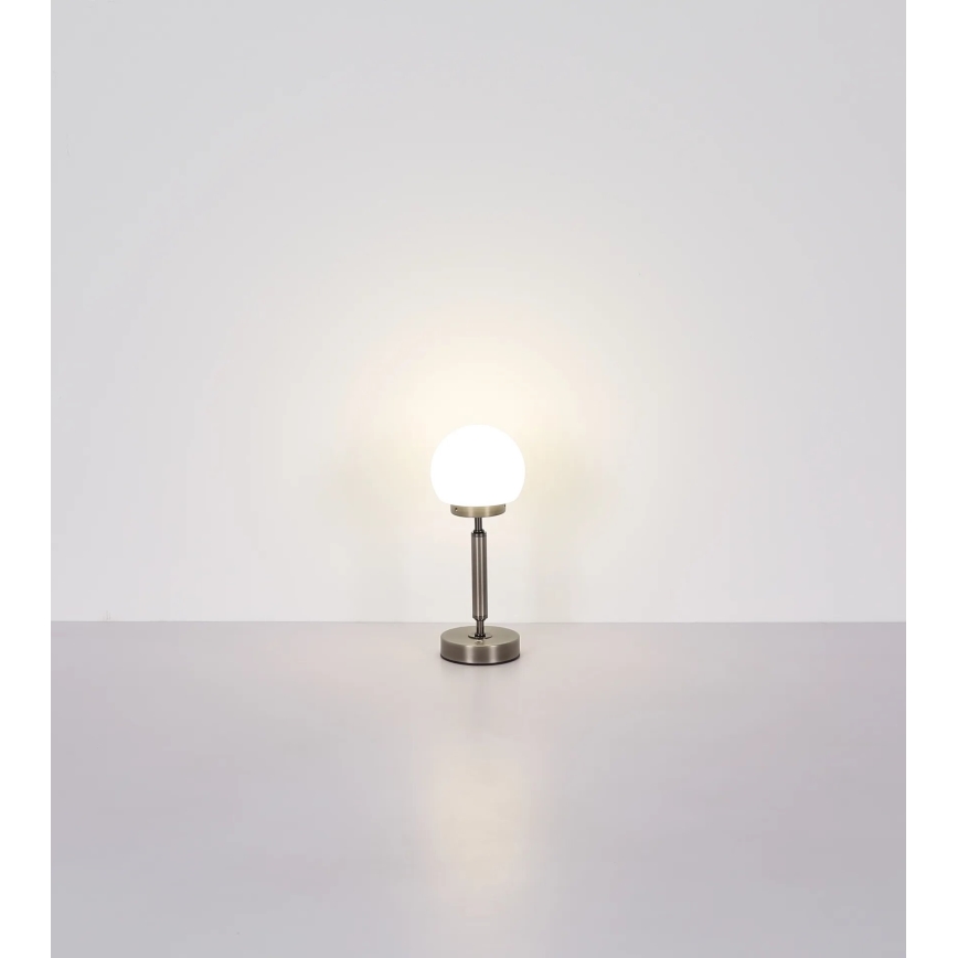 Globo - LED Genopladelig bordlampe m. touch-funktion dæmpbar LED/2,5W/5V 1800mAh 2700/4000/6500K antracit