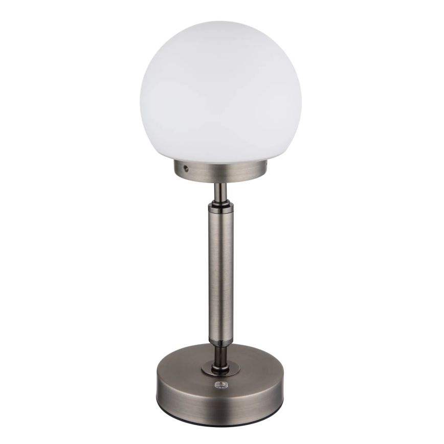 Globo - LED Genopladelig bordlampe m. touch-funktion dæmpbar LED/2,5W/5V 1800mAh 2700/4000/6500K antracit