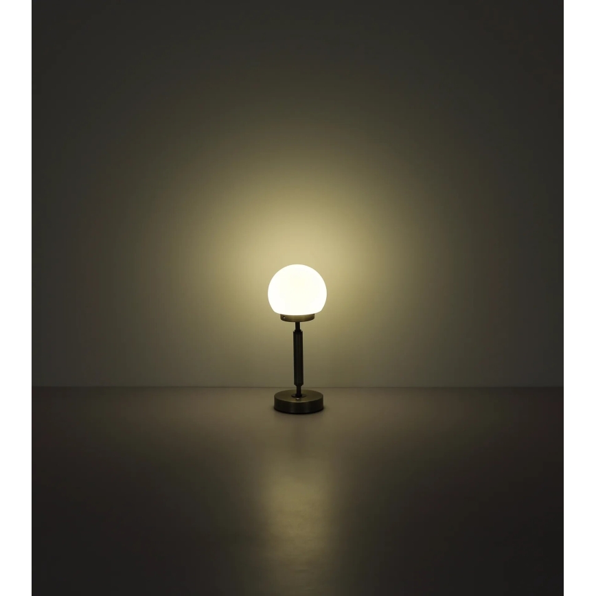 Globo - LED Genopladelig bordlampe m. touch-funktion dæmpbar LED/2,5W/5V 1800mAh 2700/4000/6500K sort