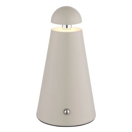 Globo - LED dæmpbar berøringsbetjent opladbar bordlampe LED/1,2W/5V 1200 mAh 2700/4500/6000K