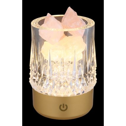 Globo - LED dæmpbar touch bordlampe LED/1W/5V 3000K 1200 mAh guld