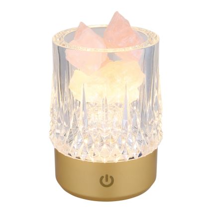 Globo - LED dæmpbar touch bordlampe LED/1W/5V 3000K 1200 mAh guld