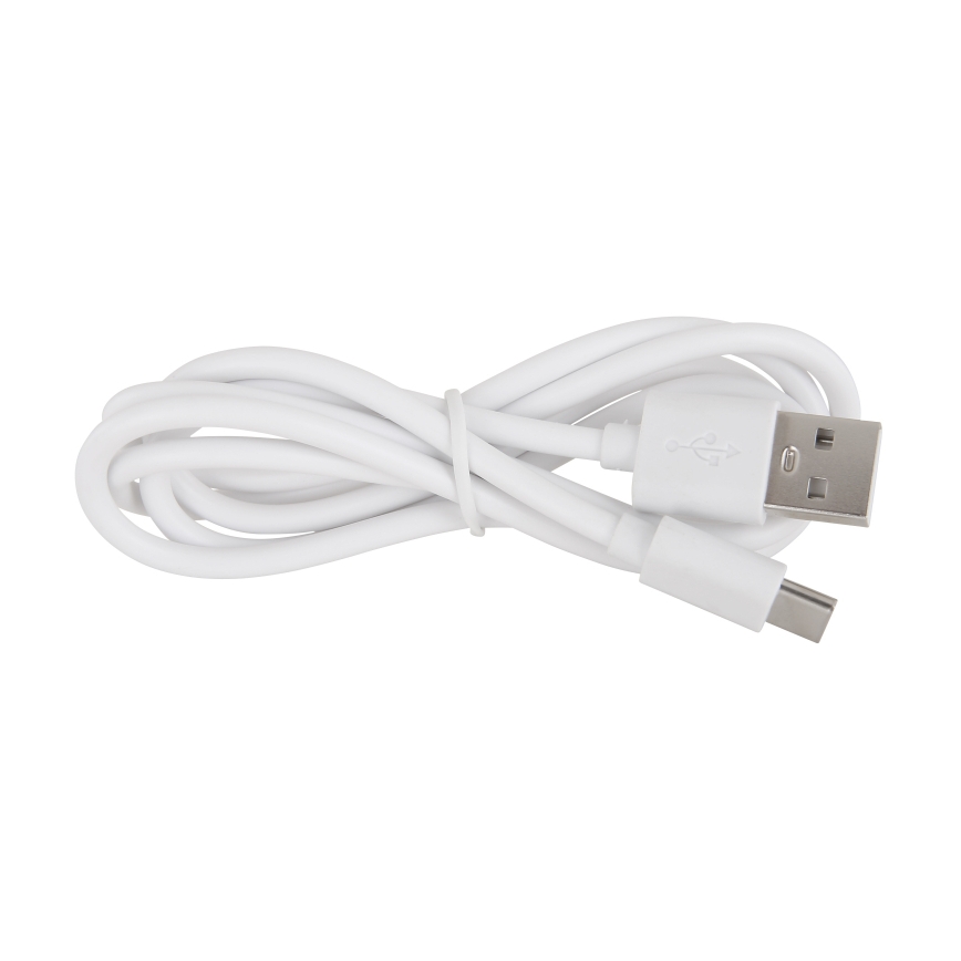 Globo - LED-dæmpbar, berøringsbetjent bordlampe LED/1W/5V 3000K 1200 mAh sølv