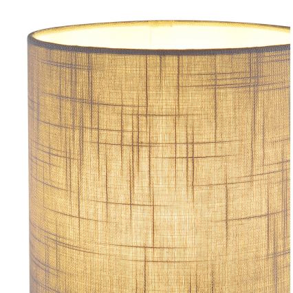 Globo - Bordlampe 1xE27/40W/230V grå
