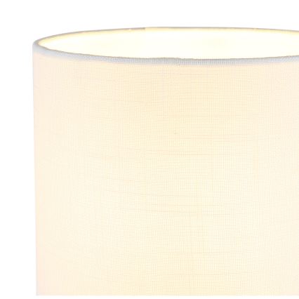 Globo - Bordlampe 1xE27/40W/230V hvid