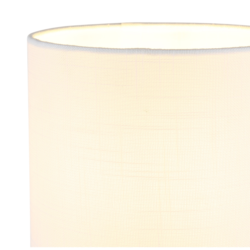 Globo - Bordlampe 1xE27/40W/230V hvid