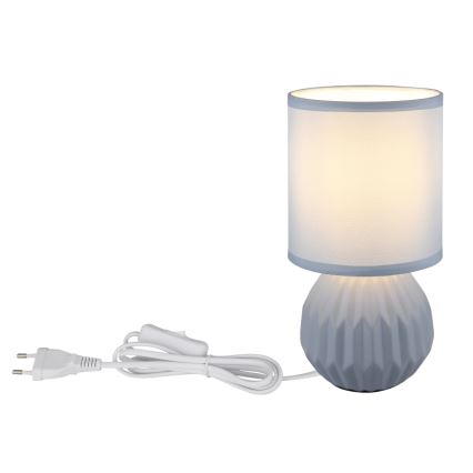 Globo - Bordlampe 1xE14/40W/230V blå