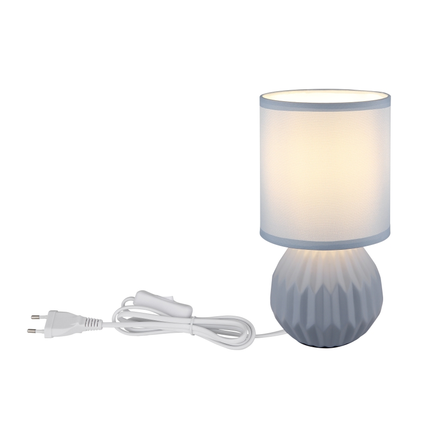 Globo - Bordlampe 1xE14/40W/230V blå