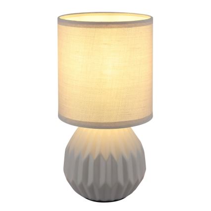 Globo - Bordlampe 1xE14/40W/230V grå