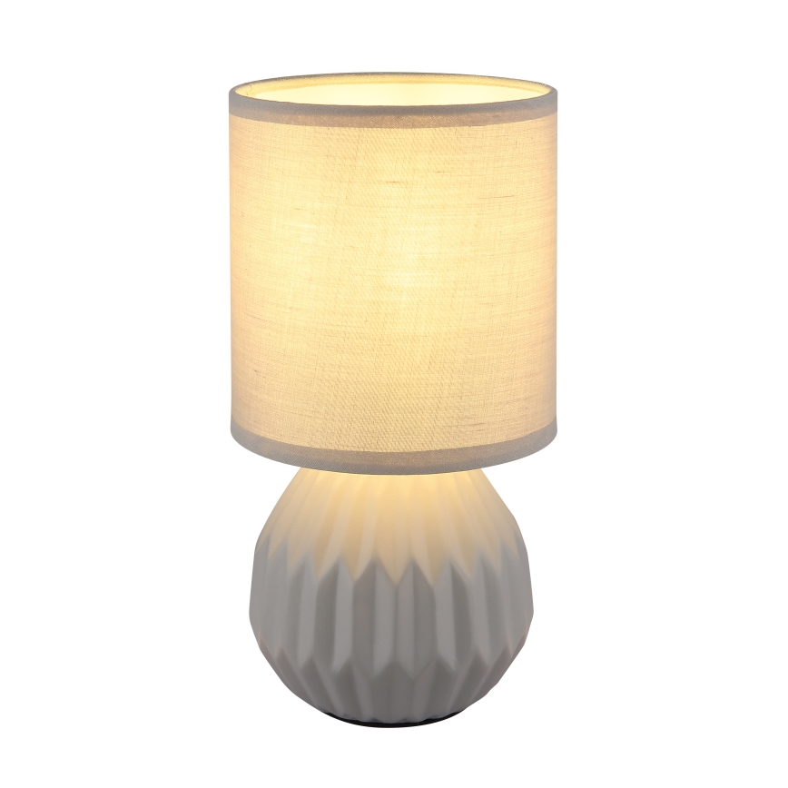 Globo - Bordlampe 1xE14/40W/230V grå