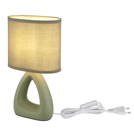 Globo - Bordlampe 1xE14/40W/230V grøn