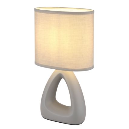 Globo - Bordlampe 1xE14/40W/230V grå