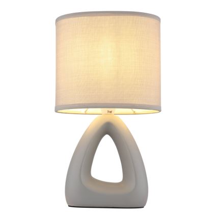 Globo - Bordlampe 1xE14/40W/230V grå