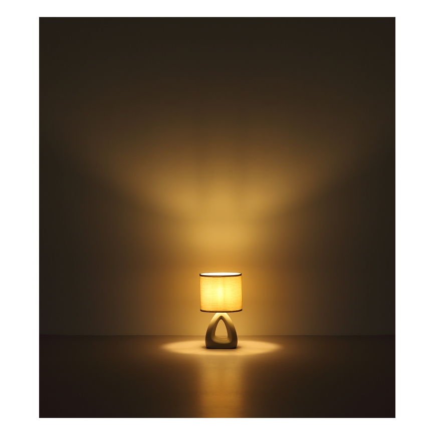Globo - Bordlampe 1xE14/40W/230V grå