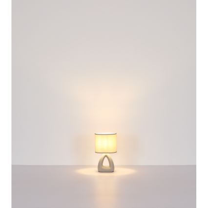 Globo - Bordlampe 1xE14/40W/230V grå