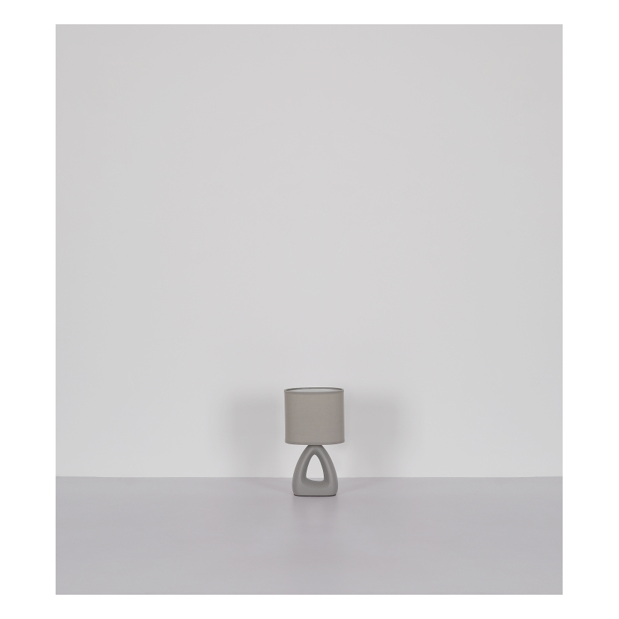 Globo - Bordlampe 1xE14/40W/230V grå
