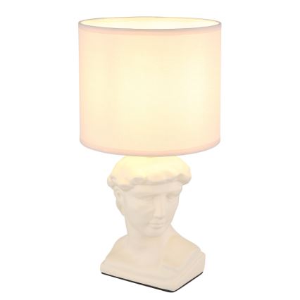 Globo - Bordlampe 1xE14/40W/230V cremefarvet