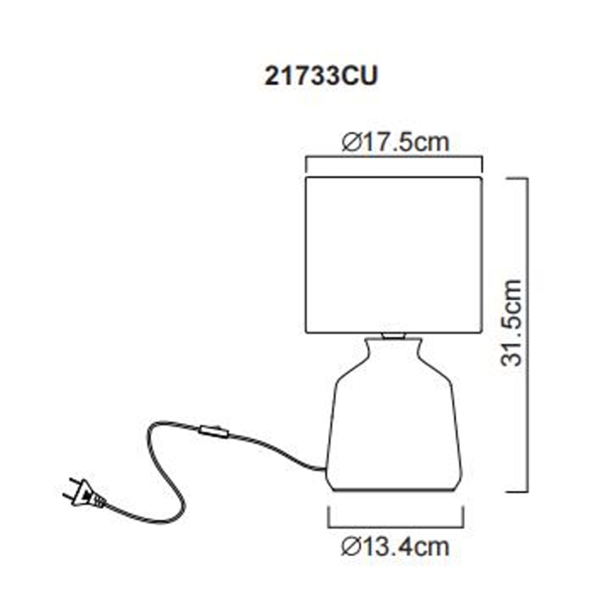 Globo - Bordlampe 1xE14/40W/230V