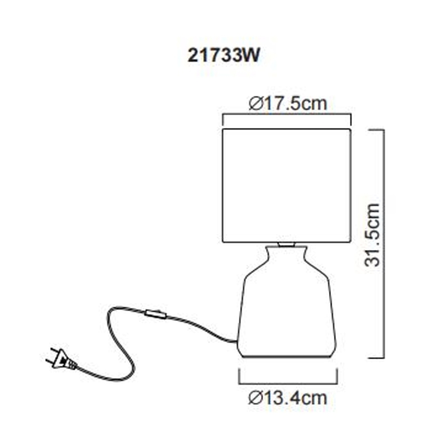 Globo - Bordlampe 1xE14/40W/230V