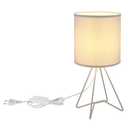 Globo - Bordlampe 1xE14/40W/230V grå