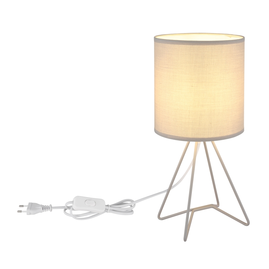 Globo - Bordlampe 1xE14/40W/230V grå