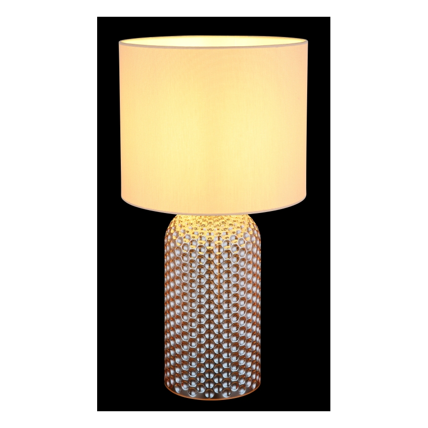 Globo - Bordlampe 1xE27/60W/230V beige