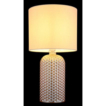 Globo - Bordlampe 1xE27/60W/230V beige