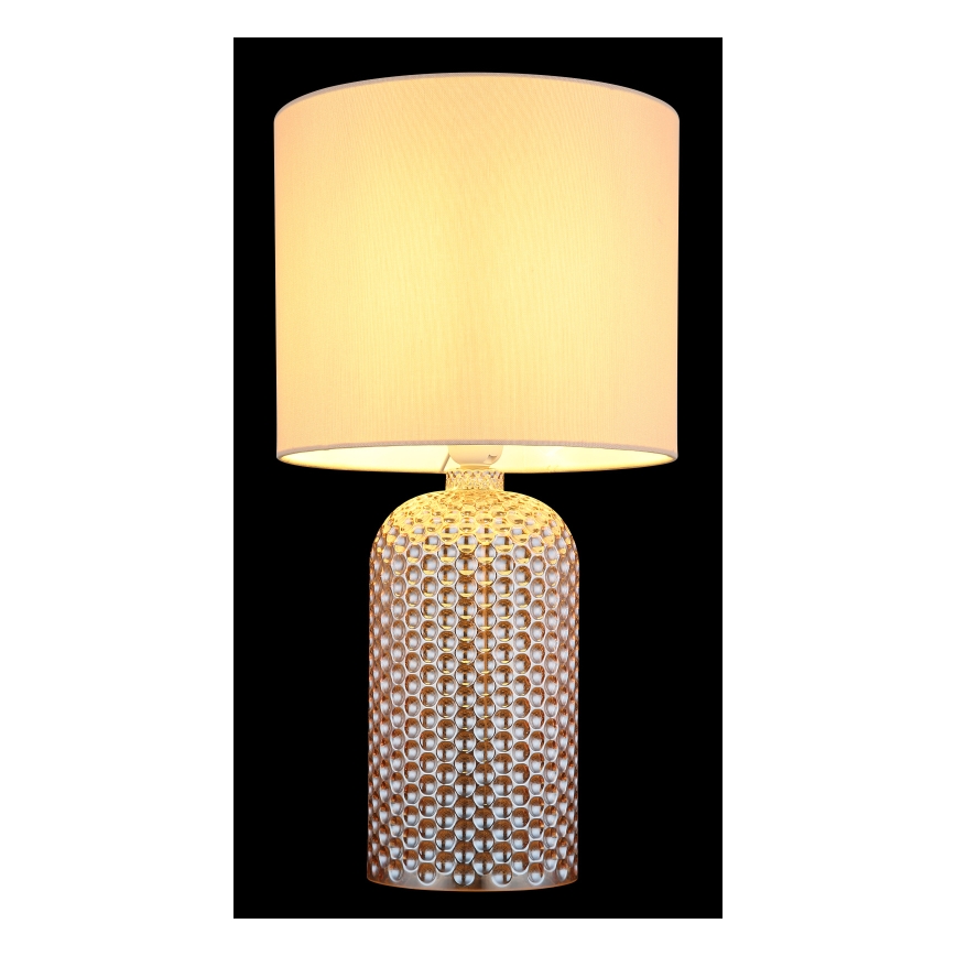 Globo - Bordlampe 1xE27/60W/230V beige