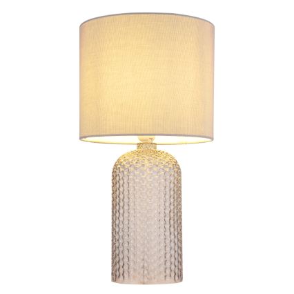 Globo - Bordlampe 1xE27/60W/230V grå