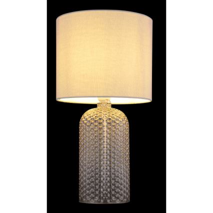 Globo - Bordlampe 1xE27/60W/230V grå