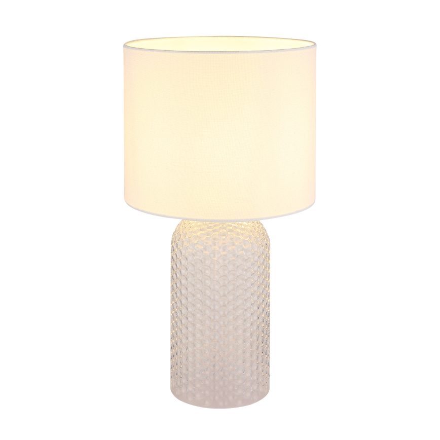 Globo - Bordlampe 1xE27/60W/230V hvid