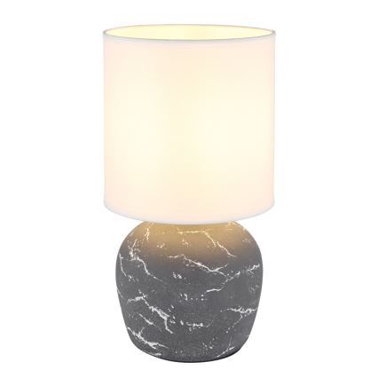 Globo - Bordlampe 1xE14/40W/230V grå
