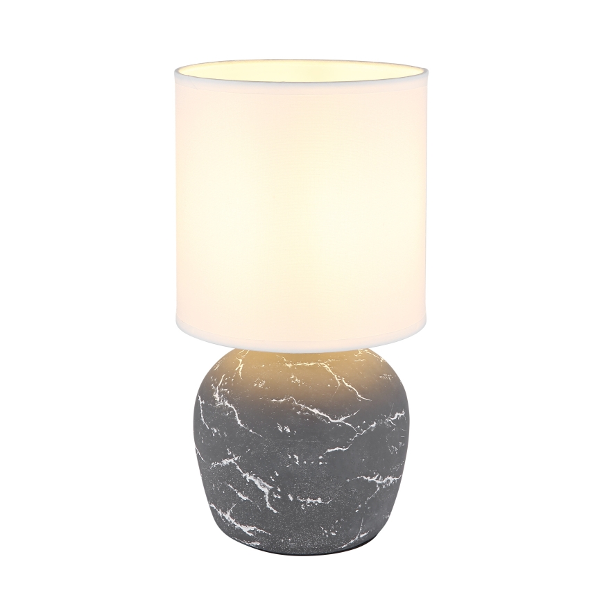 Globo - Bordlampe 1xE14/40W/230V grå