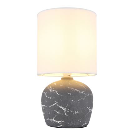 Globo - Bordlampe 1xE14/40W/230V grå