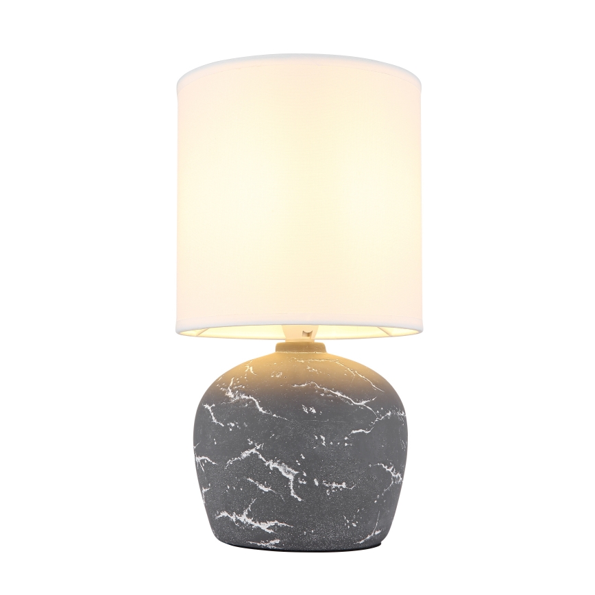 Globo - Bordlampe 1xE14/40W/230V grå