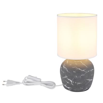 Globo - Bordlampe 1xE14/40W/230V grå