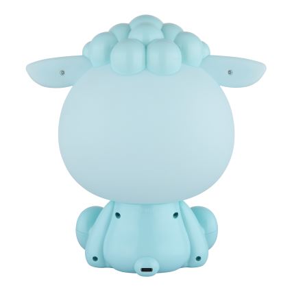 Globo - LED børnelampe dæmpbar og genopladelig LED/1W/5V 500 mAh blå