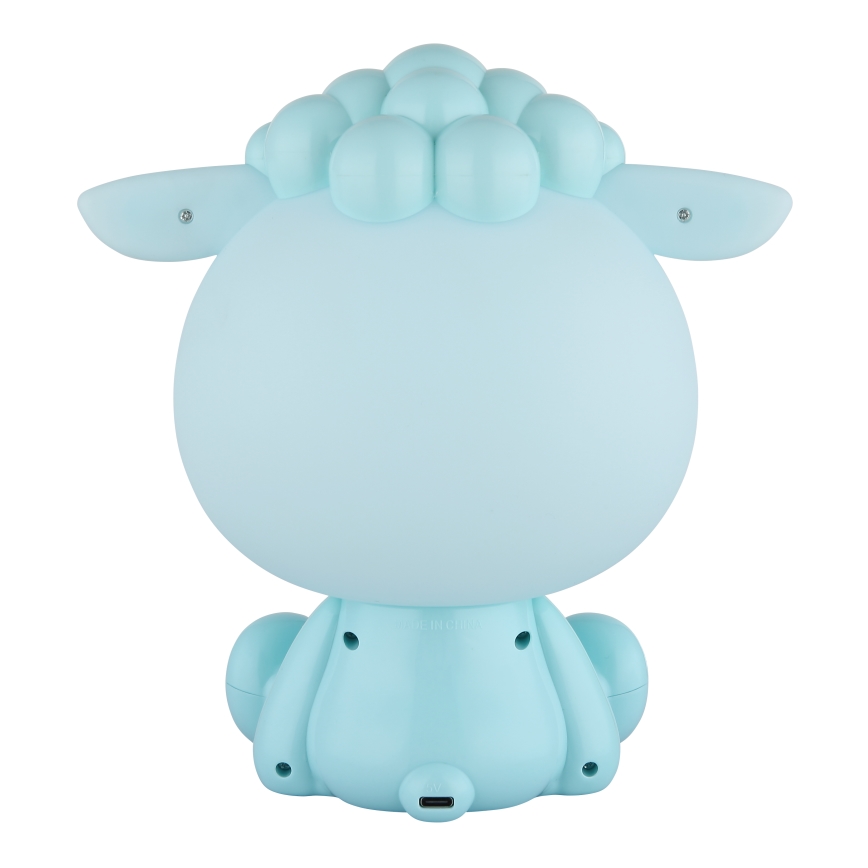 Globo - LED børnelampe dæmpbar og genopladelig LED/1W/5V 500 mAh blå