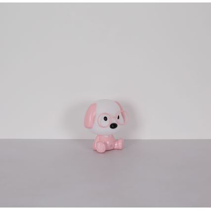 Globo - LED Dæmpbar genopladelig børnenatlampe LED/1W/5V 500 mAh lyserød