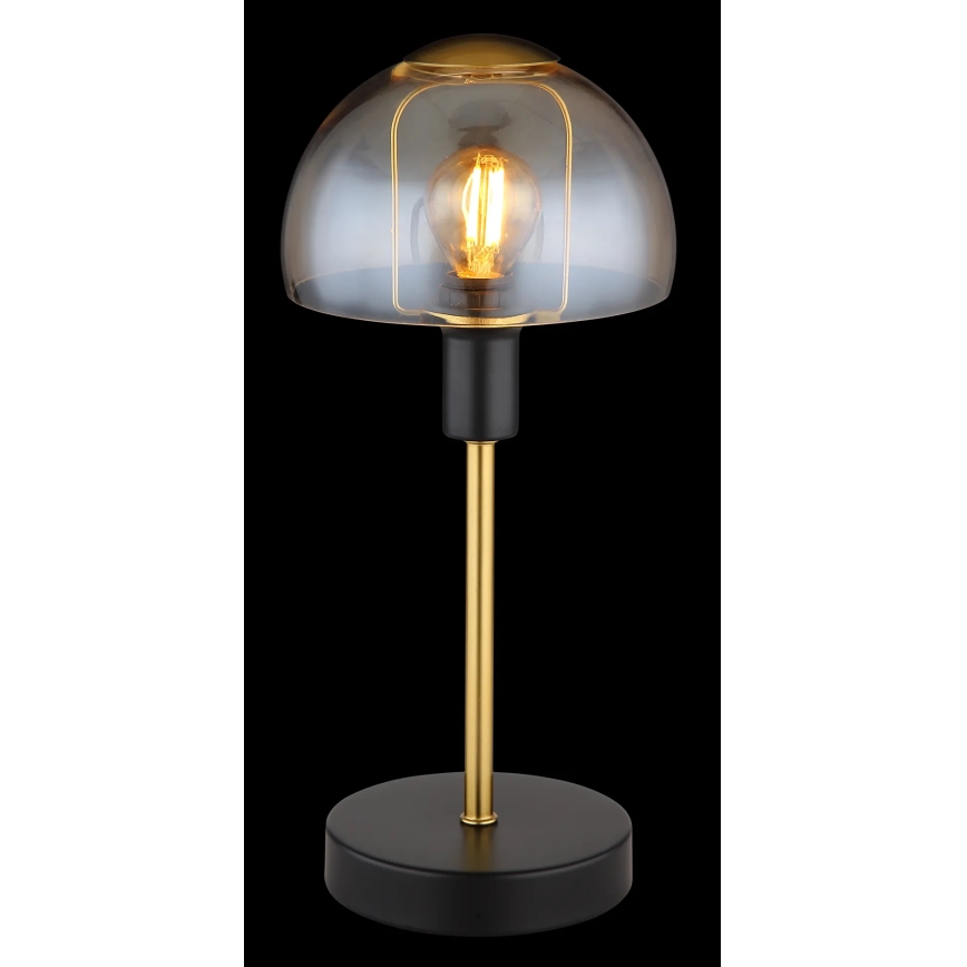Globo - Bord touch-funktion lampe 1xE14/25W/230V sort/guldfarvet