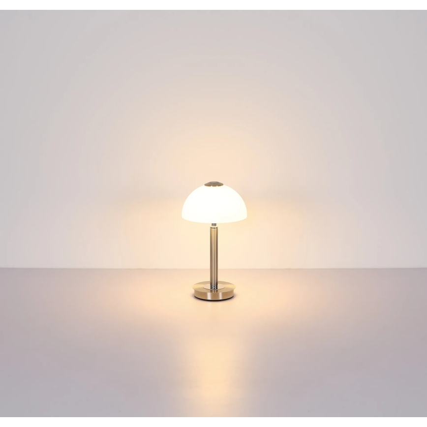 Globo - Dæmpbar LED-bordlampe med touch-funktion LED/7W/230V 3000K mat krom