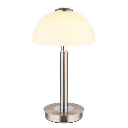 Globo - Dæmpbar LED-bordlampe med touch-funktion LED/7W/230V 3000K mat krom