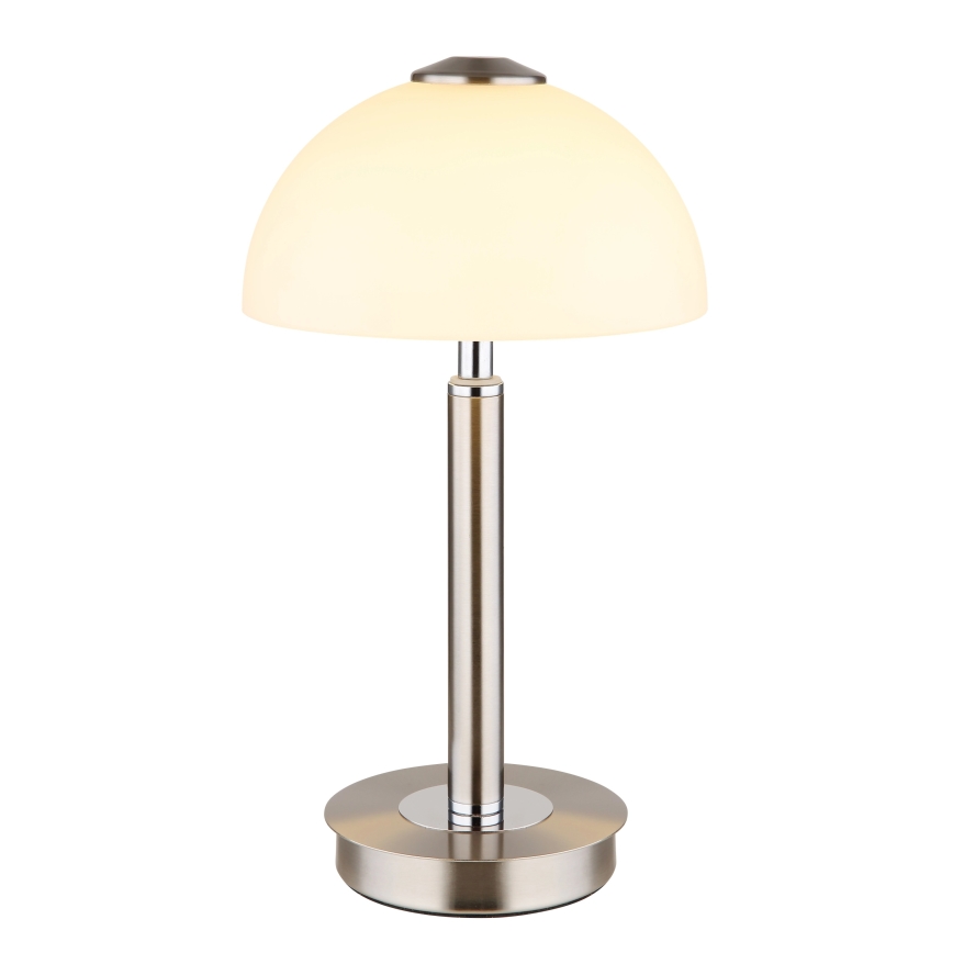 Globo - Dæmpbar LED-bordlampe med touch-funktion LED/7W/230V 3000K mat krom