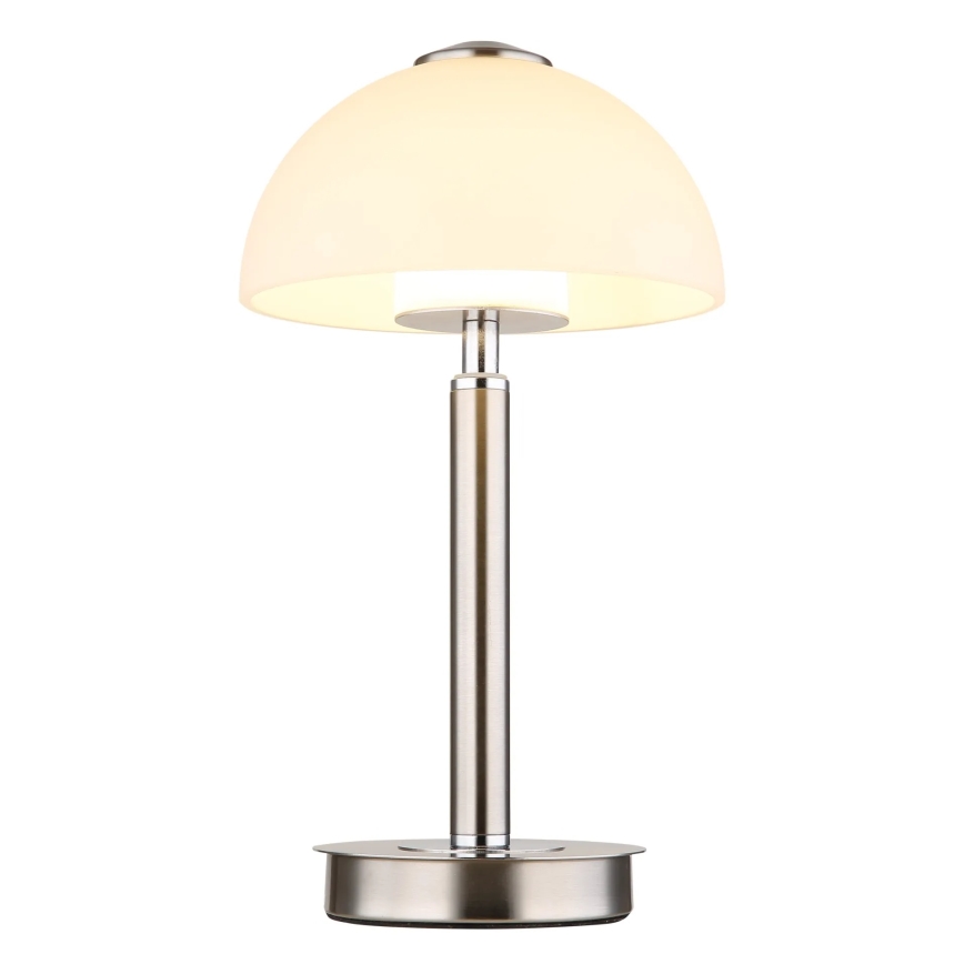 Globo - Dæmpbar LED-bordlampe med touch-funktion LED/7W/230V 3000K mat krom