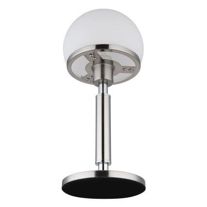 Globo - Bordlampe 1xE27/40W/230V mat krom